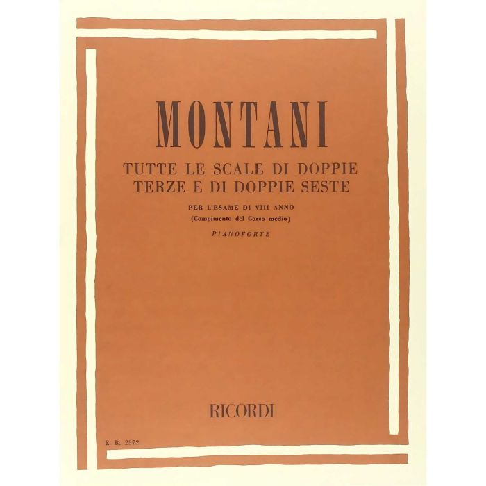 Montani Tutte le scale di doppie terze main product photo