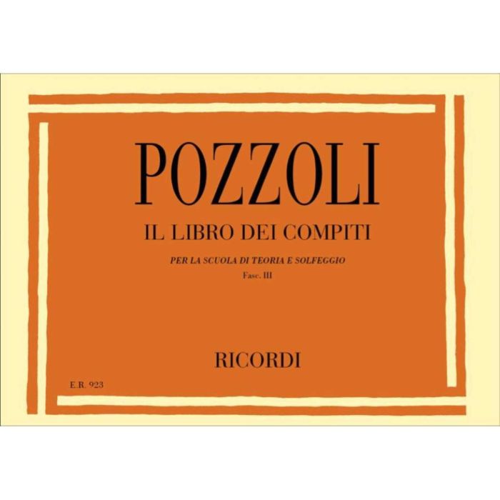 Pozzoli il libro dei compiti 3 main product photo