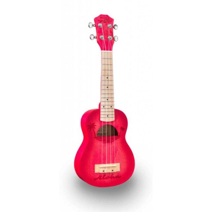Maui ETCHED S-RD ukulele soprano main product photo