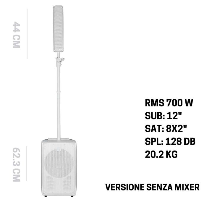 RCF EVOX J8 White main product photo