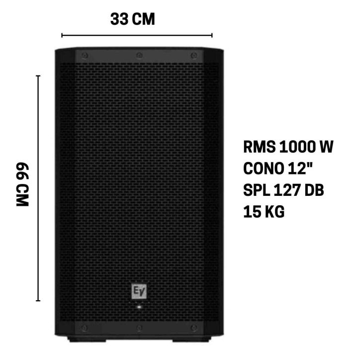 EV ZLX-12P-G2 1000w 12" main product photo