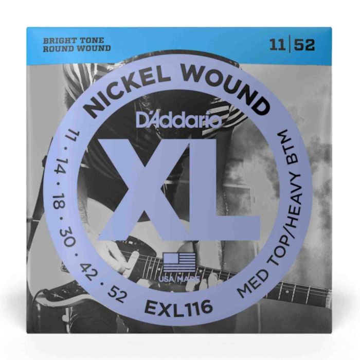 Corde elettrica D`Addario EXL116 nickel wound medium 11-52 main product photo