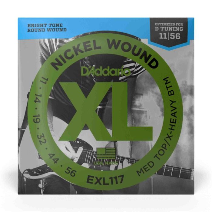 Corde elettrica D`Addario EXL117 nickel wound medium 11-56 main product photo