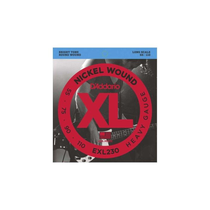 Corde basso elettrico D`Addario EXL230 nickel wound heavy 55-110 main product photo