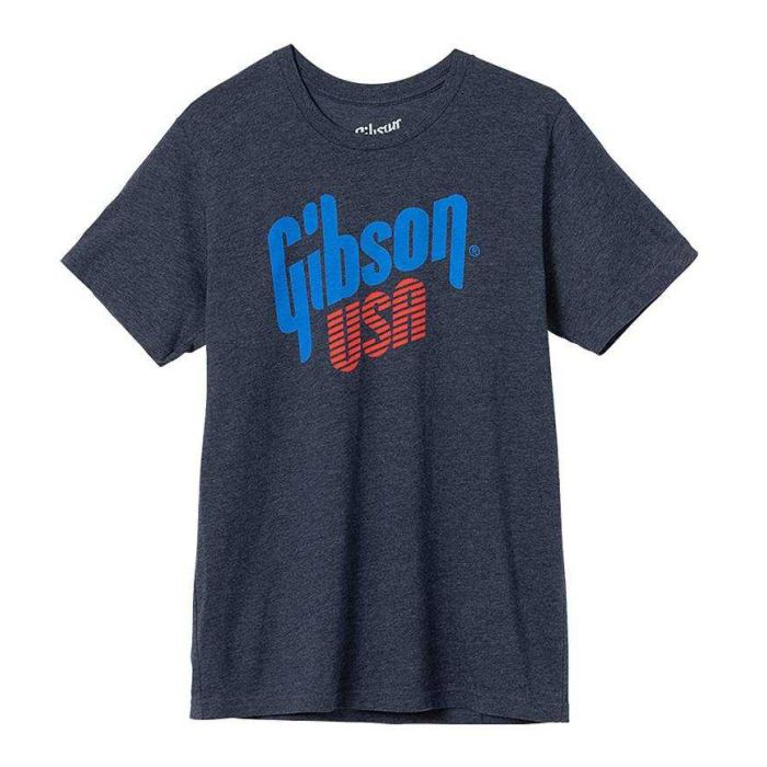 T-Shirt Gibson USA tee navy L main product photo