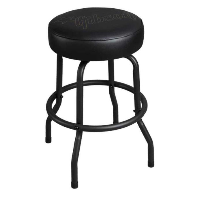 Gibson Premium logo Star Barstool 24" black main product photo