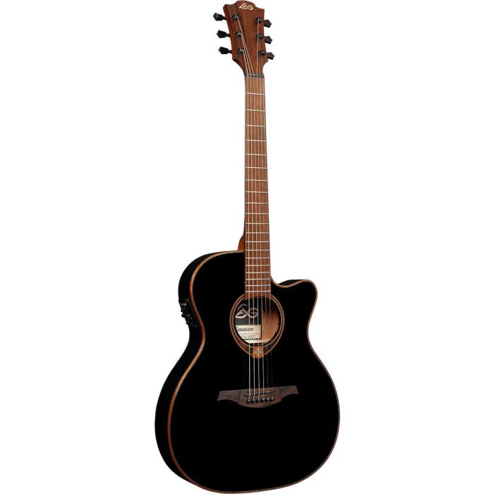 Lag T118ASCE Tramontane 118 Black main product photo