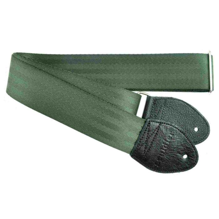 Souldier Seatbelt forest green Tracolla chitarra 5cm main product photo