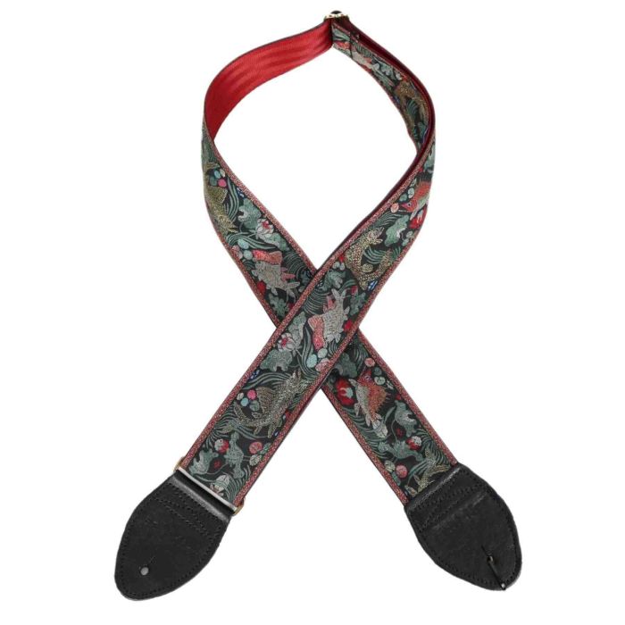 Souldier Koi red/gold/black Tracolla chitarra 5cm main product photo