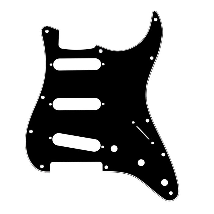 Battipenna Fender Stratocaster Standard 3-ply black main product photo