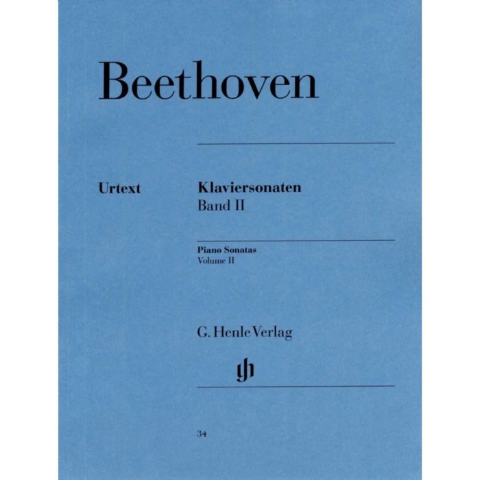 Beethoven Sonate 2 Pianoforte ed. Henle Verlag main product photo
