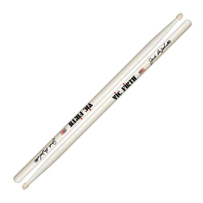 Bacchette Vic Firth Signature Jack de Jonnette Hickory Punta Legno Goccia main product photo