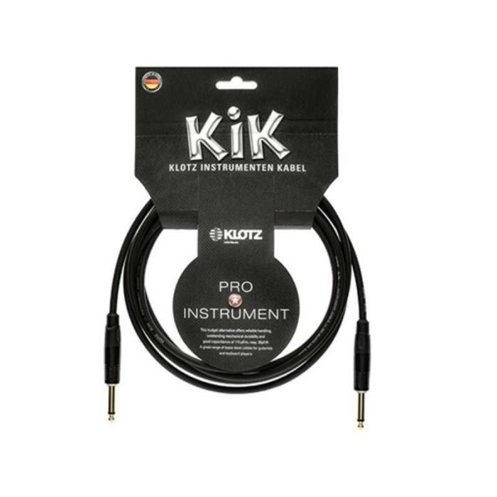 Cavo jack/jack 6 mt Klotz serie KIK KIKKG6.0PPSW main product photo