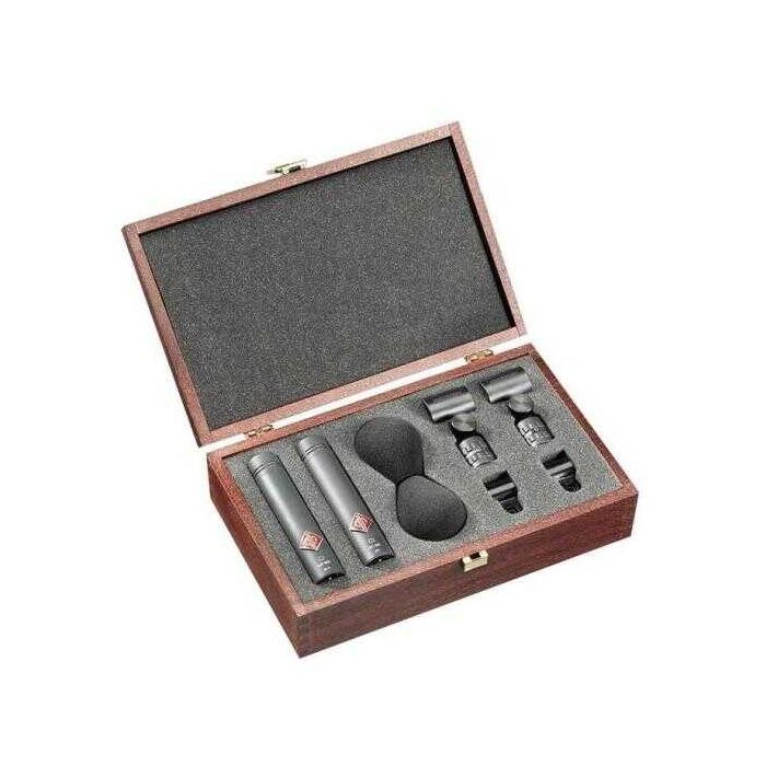 Coppia microfoni Neumann K184MT condensatore black main product photo