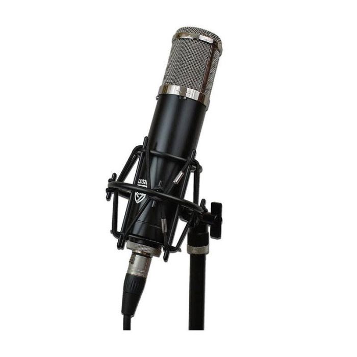 Lauten Audio LA-320 con sospensione elastica nero main product photo