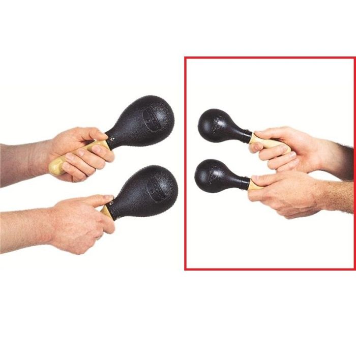 Maracas LP mini black M281 20cm lunghezz main product photo