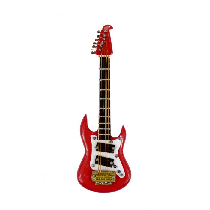 Calamita chitarra elettrica Agifty rossa main product photo