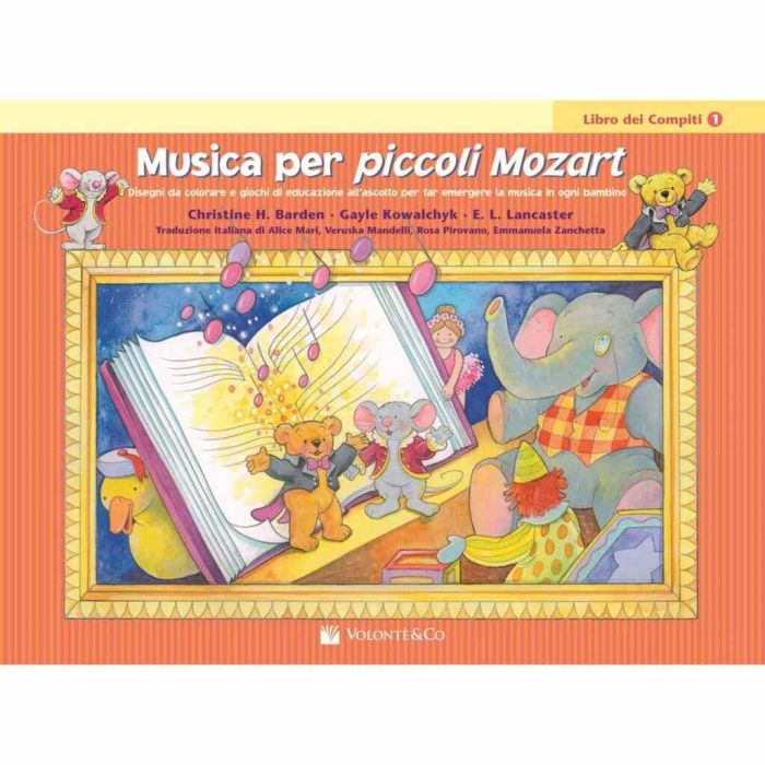 Musica per Piccoli Mozart Libro Compiti 1 main product photo