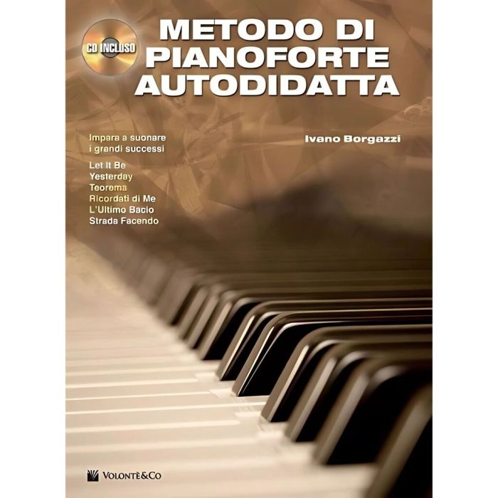 I.Borgazzi Metodo di Pianoforte Autodidatta con Cd main product photo