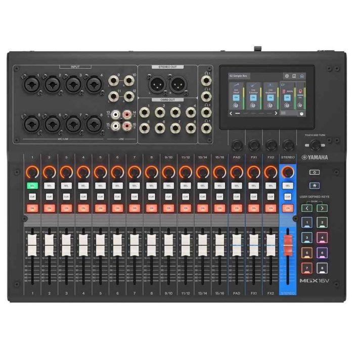 Mixer digitale Yamaha MGX16V Black main product photo