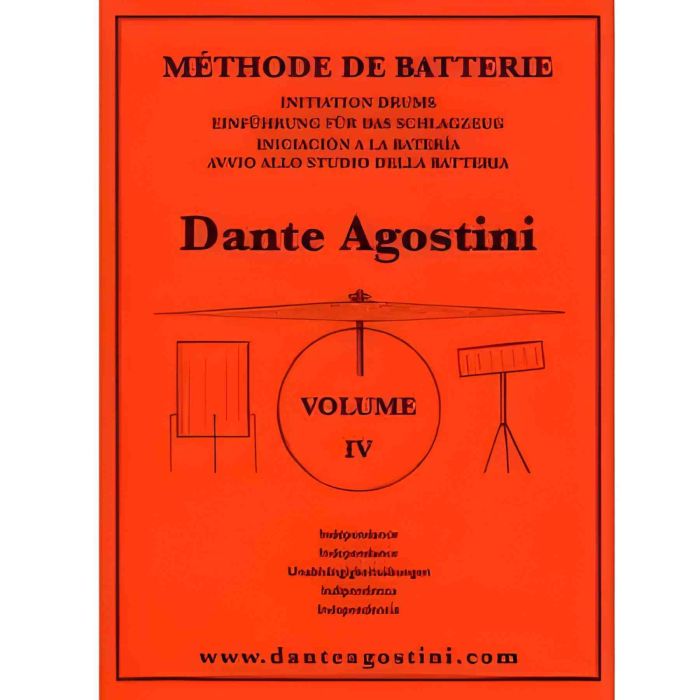 D. Agostini Metodo di batteria Vol.4 main product photo