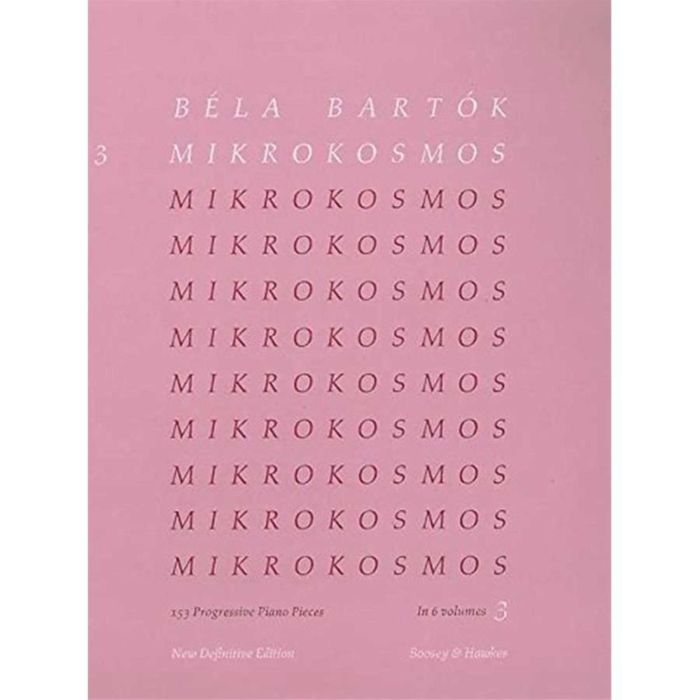 Bartok Mikrokosmos 3 main product photo