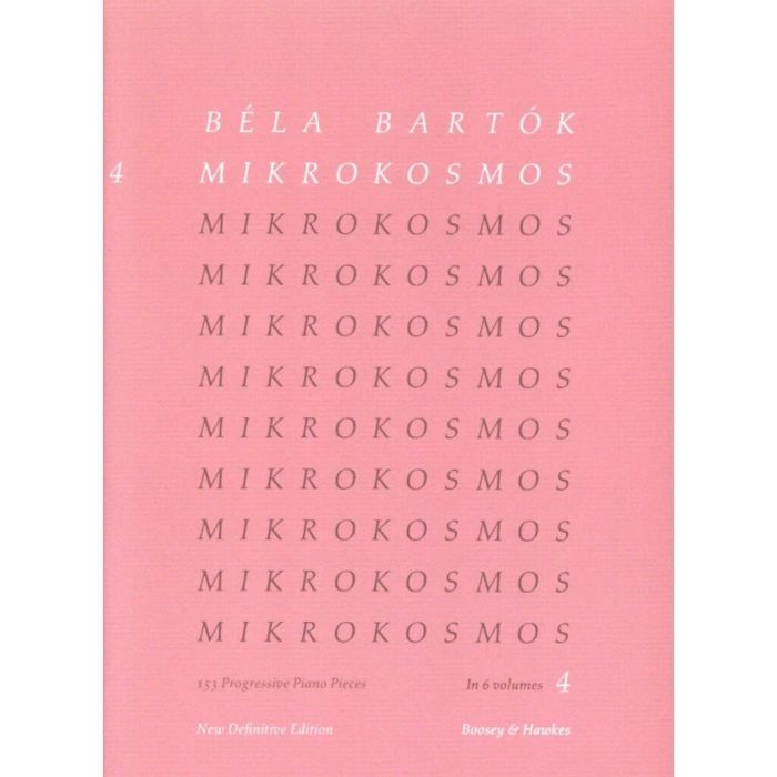 Bartok Mikrokosmos 4 main product photo