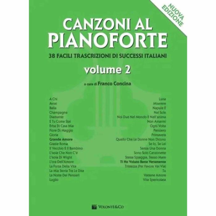 F.Concina Canzoni al Pianoforte Vol.2 main product photo