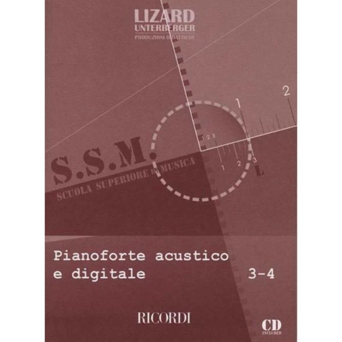 Scuola Superiore di Musica Piano 3/4 con cd main product photo