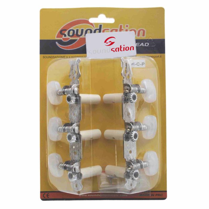 Meccaniche chitarra classica Soundsation SMH-C-P chrome 3+3 main product photo