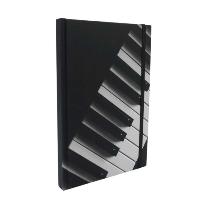 Spiral Notebook agifty sheet Keyboard A5 192 pagine main product photo