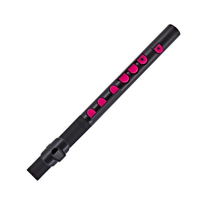 Flauto Nuvo Toot 2.0 corpo in abs nero rosa con borsa main product photo