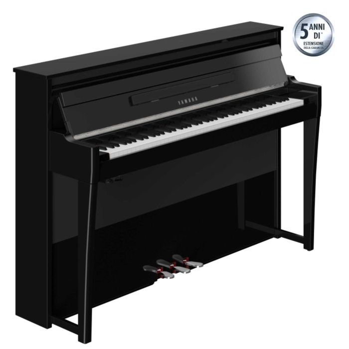 Yamaha NU1XA Avantgrand Hybrid Nero lucido AG main product photo