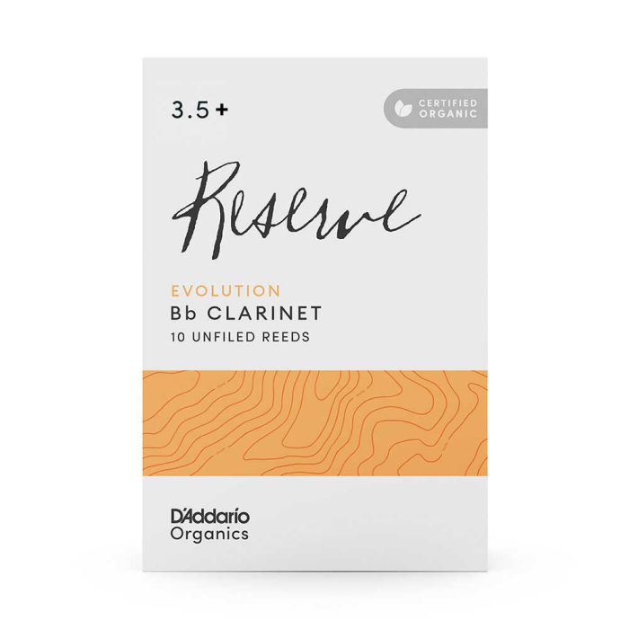 D'Addario Organics Reserve Evolution unfiled Clarinet n.3,5+ 10pz main product photo