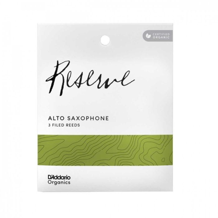 Sax Alto D'Addario Reserve Organic filed 3pz n.3+ main product photo
