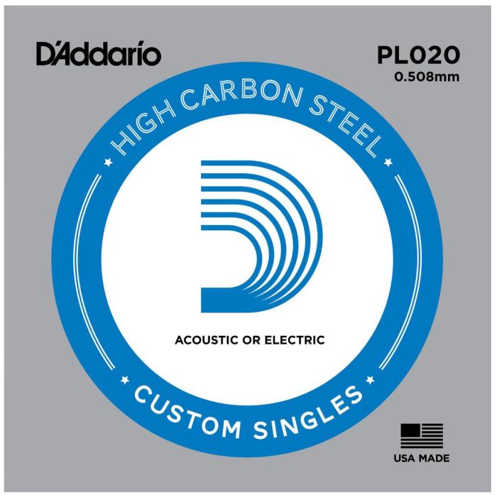 D'Addario PL020 main product photo