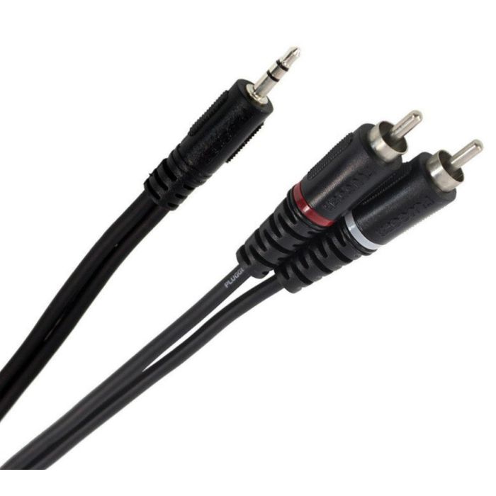 Cavo 2 rca M/ mini jack stereo 6 mt Plugger main product photo
