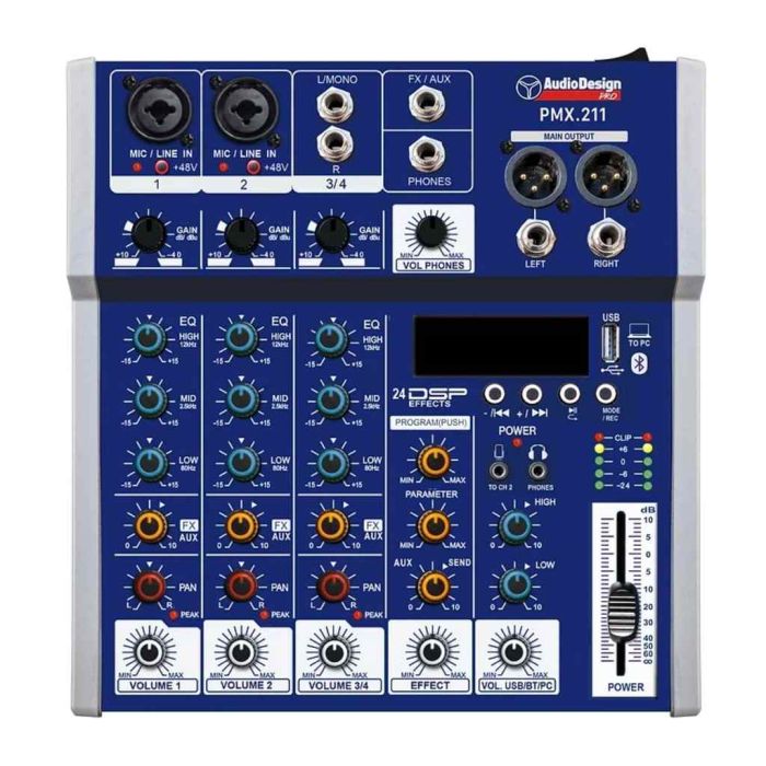 Audio Design PMX.211 bluetooth main product photo