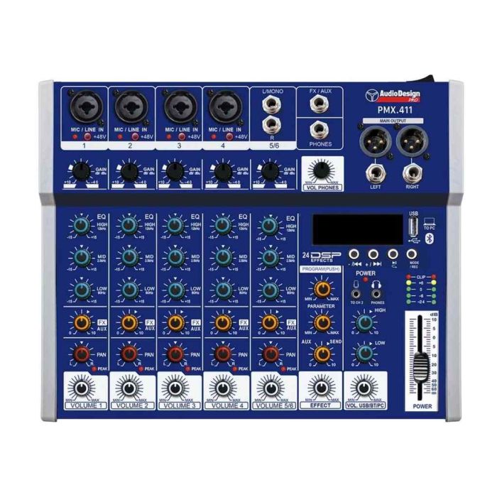 Audio Design PMX.411 bluetooth main product photo