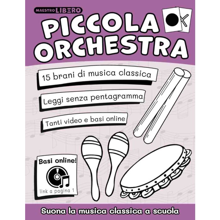 Piccola Orchestra Suona la musica Classica a scuola Maestro Libero main product photo