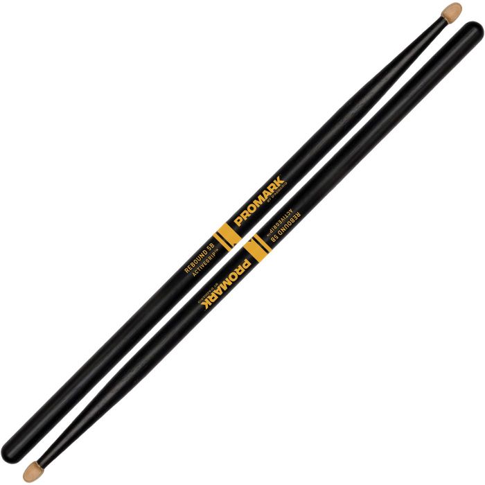 Promark 5B Rebound Activegrip 5B Bacchette Hickory legno main product photo