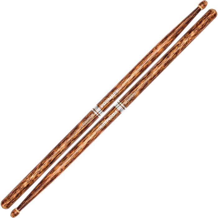 Bacchette Promark Rebound 5B Firegrain punta legno ghianda main product photo