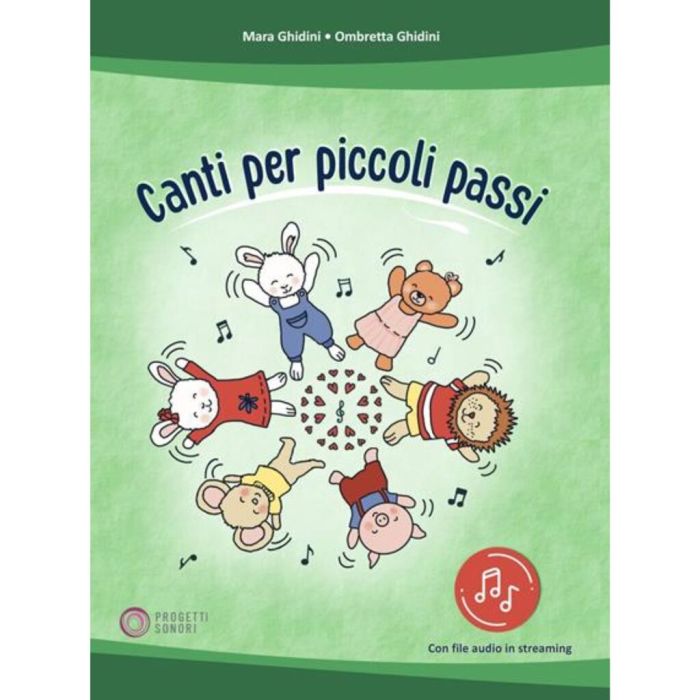 M.Ghidini O.Ghidini Canti per piccoli passi con audio on-line main product photo