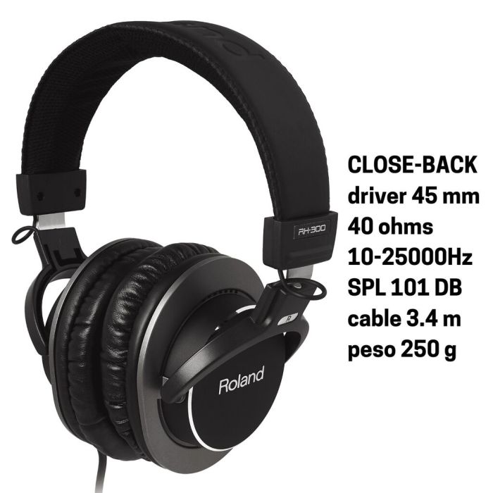 Cuffia ROLAND RH300 - CLOSED main product photo