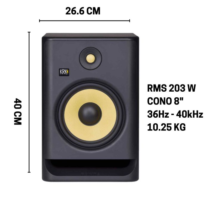 KRK ROKIT RP8 G4 main product photo