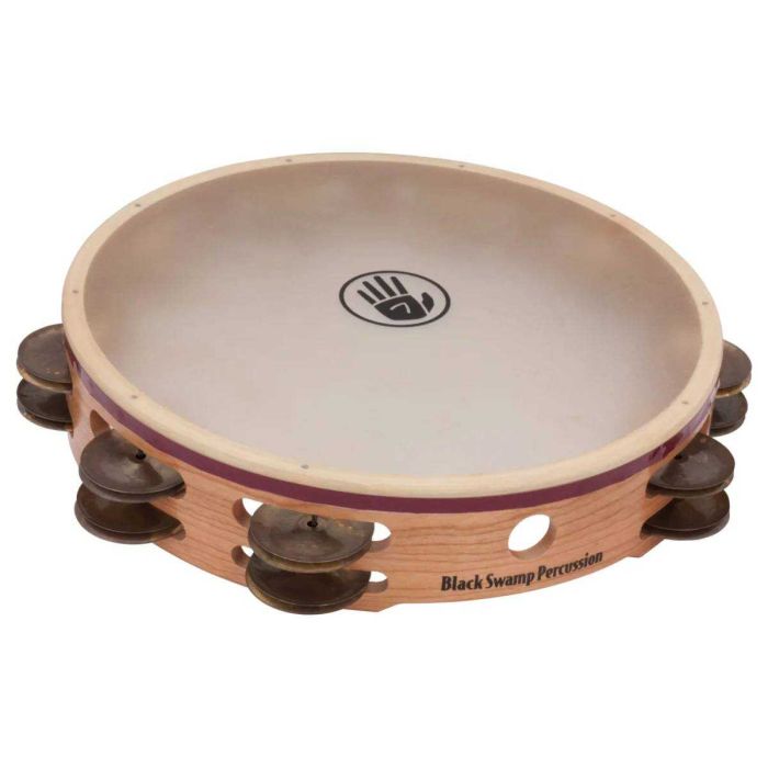 Black Swamp S3 Series S3TD Tamburello 10" piattini ottone anticato pelle naturale Kalfo main product photo
