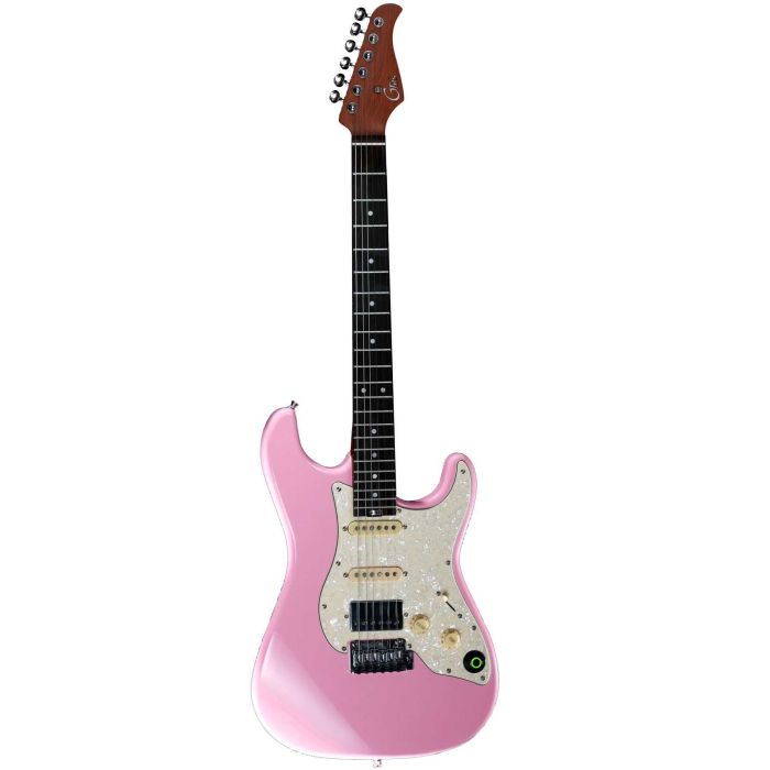Chitarra Elettrica digitale Mooer S800 rw shell pink con borsa main product photo