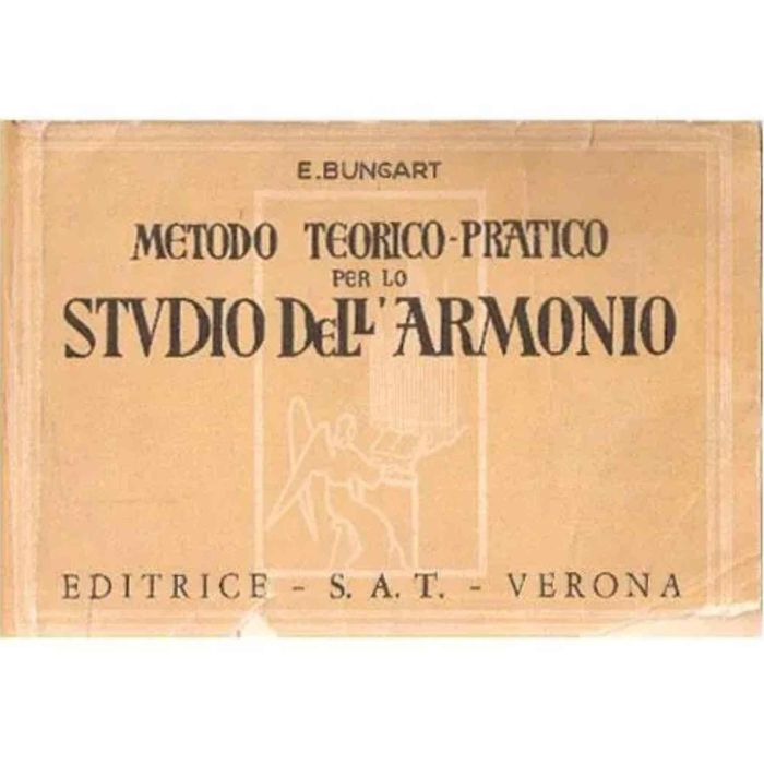 E.Bungart Metodo teorico pratico per lo studio dell'armonio main product photo