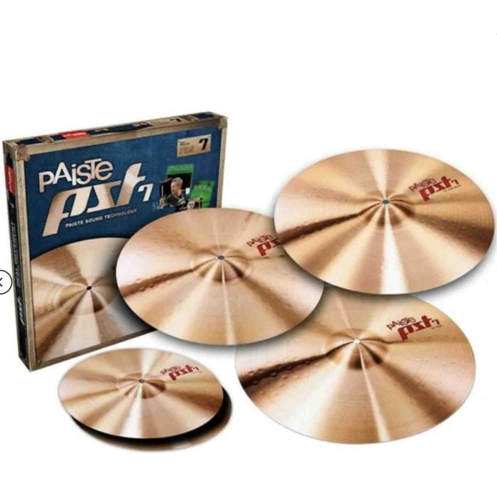 Paiste PST7 Medium Universal Set Cymbals main product photo