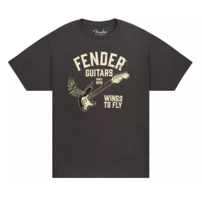 T-Shirt Fender Wings to fly vintage black XL main product photo